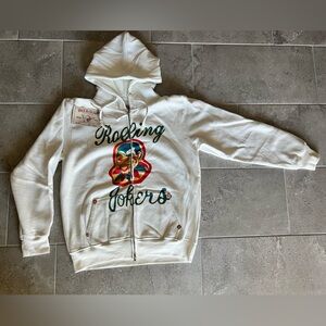 True Religion White Hoodie